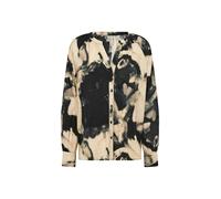 Blusentop SOYACONCEPT "Soya Concept Shirt SC-NADIRE 1", Damen, Gr. M, schwarz-weiß (9999c schwarz combi), Obermaterial: 85% Viskose, 15% Nylon, Blusen Blusentop (75137465-M) 9999c schwarz combi