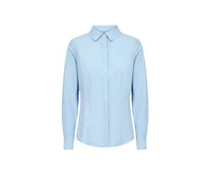 Blusentop SOYACONCEPT "Soya Concept Shirt SC-NETTI", Damen, Gr. XL, blau (6250 windsurfer), Obermaterial: 53% Polyester, 47% Baumwolle, Blusen Blusentop (25498268-XL) 6250 windsurfer