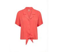 Blusentop SOYACONCEPT "Soya Concept Shirt SC-RADIA", Damen, Gr. L, rot (4030 bittersweet), Obermaterial: 100% Viskose, Blusen Blusentop (52588564-L) 4030 bittersweet
