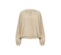 Blusentop SOYACONCEPT "Soya Concept Shirt SC-SEVDA 1", Damen, Gr. S, 8008 sand, Obermaterial: 71% Viskose, 29% Nylon, Blusen Blusentop (65147951-S) 8008 sand