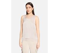 Blusentop BETTY BARCLAY "Damen unifarben", Damen, Gr. 48, gelb, Obermaterial: 100% Polyester; Futter: 100% Polyester, figurumspielend normal, V-Ausschnitt, Blusen Blusentop (68506329-48) gelb