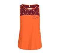 Blutsgeschwister Ärmelloses- Shirt Yoga Message in orange leaves 351126 001223-163-0210-S 4064769082956 Blutsgeschwister S