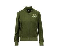 blutsgeschwister Blouson Velvet Harmony Bomber (M001253-321-01895) shades of green