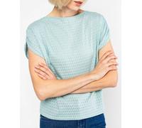 Blutsgeschwister Bluse aus Bio-Baumwolle "Filigree Strong & Easy" Cat's Paw Petrol (Blau) S