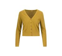 blutsgeschwister Cardigan Save the World (M001263-141-02265) folklore light yellow