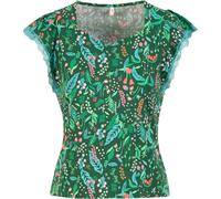 Blutsgeschwister Damen Charming Heart T-Shirt (Größe S, gruen)