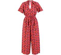 Blutsgeschwister Damen Charming Steps Jumpsuit (Größe M, rot)