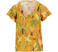 Blutsgeschwister Damen Feed The Birds T-Shirt (Größe M, gelb)