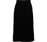 Blutsgeschwister Jolly June Damen Cord-Rock fine needle black XS