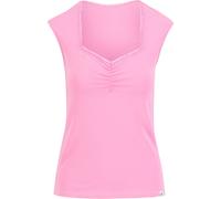 Blutsgeschwister Damen Let Romance Rule T-Shirt (Größe L, rosa)