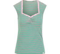 Blutsgeschwister Damen Let Romance Rule T-Shirt (Größe XS, gruen)