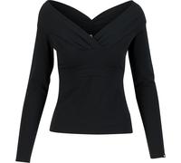 Blutsgeschwister Damen Lovebirds Kiss Longsleeve (Größe L, schwarz)