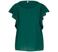 Blutsgeschwister Summer top Lovebird's Wings - green holiday feeling M