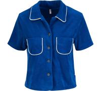 Blutsgeschwister Damen Off Shore Shimmy Bluse (Größe XS, blau)