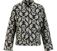 Blutsgeschwister Damen Quilted Love Jacke (Größe M, grau)