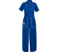 Blutsgeschwister Damen Reneé Love Twist Jumpsuit (Größe L, blau)
