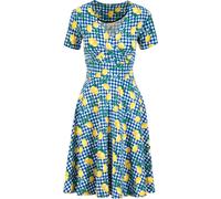 Blutsgeschwister Damen Shalala Tralala Spring Kleid (Größe L, weiss)