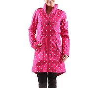 Blutsgeschwister Damen Softshellmantel Swallowtail Promenade Coat pink/Weiss - XXL