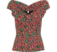 Blutsgeschwister Damen Sunkissed Lovebirds Top (Größe L, orange)