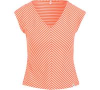 Blutsgeschwister Damen Vintage V-Neck T-Shirt (Größe L, rosa)