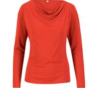 Blutsgeschwister Damen Wishful Waterfall Longsleeve (Größe M, rot)