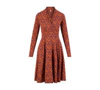 blutsgeschwister Herbstkleid Shalala Tralala Shawl (M001263-310-02423) retro glow