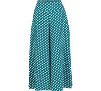 Blutsgeschwister In Full Bloom Damen Culotte Hose emerald-spring-night S