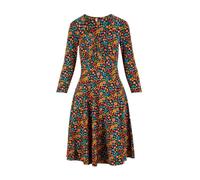 Blutsgeschwister Jerseykleid Hot Knot Power - farmer’s flower bed XS