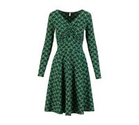 Blutsgeschwister Jerseykleid Hot Knot - shimmering night flower S