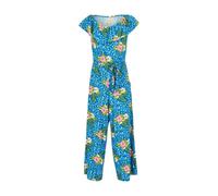 Blutsgeschwister Jumpsuit Hula Moo Moo - tropical hibiscus leo XL
