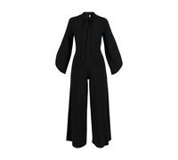 Blutsgeschwister Jumpsuit Stride Along Bow - black and strong M