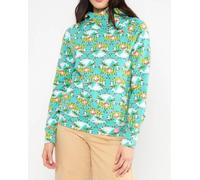 Blutsgeschwister Kapuzenpullover Oh So Nett - aus Bio-Baumwolle Canaries Camping (Blau) L