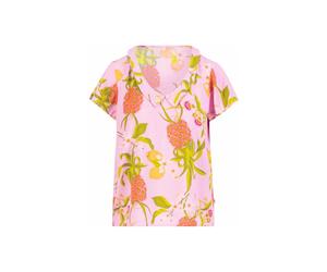 Blutsgeschwister Kurzarm- Bluse Feed the Birds in Color dancing fruits, Gr.S 358836 001241-203-0999-S 4064769235956 Blutsgeschwister S