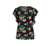 Blutsgeschwister Kurzarm- Bluse Lovebird's Wings in orange grove Gr. S 363542 001261-316-02131-S 4069531083667 Blutsgeschwister S
