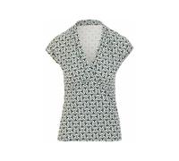 Blutsgeschwister Kurzarm Shirt Mon Cher Cache-Cœur in Color graphic flower mosaic, Gr.S 354186 001241-343-1048-S 4064769238056 Blutsgeschwister S