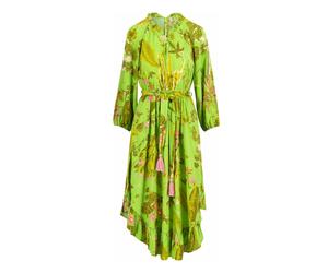Blutsgeschwister Maxi-Kleid Bohemian Fairytale in hidden joshua tree, GR.S 360656 001243-101-1152-S 4064769840778 Blutsgeschwister S
