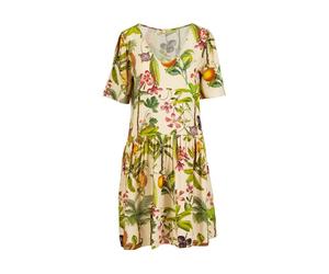 Blutsgeschwister Midi-Kleid Hang on Honey Summer in jardin fruitier madmoizelle 352045 001231-206-0565-S 4064769147747 Blutsgeschwister S