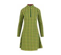 Blutsgeschwister Midi- Kleid honest heart in pied-de-poule green MIT POLOKRAGEN UND KURZEM ÄRMEL! 348987 001203-335-003-S 4051479966652 Blutsgeschwister S
