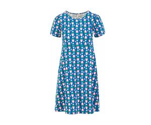 Blutsgeschwister Midi- Kleid Noble Harmony in Color strawberry and kiss, Gr.S 354473 001241-111-0983-S 4064769231392 Blutsgeschwister S