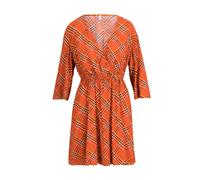 Blutsgeschwister Midi- Kleid Save my Heart in retro rainbow check 351011 001223-131-0162-S 4064769092603 Blutsgeschwister S