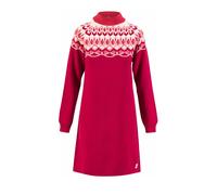 Blutsgeschwister Midi- Kleid Scandi woods in nostalgic island knit red Gr. S 356901 001243-350-1252-S 4064769865634 Blutsgeschwister S