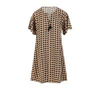 Blutsgeschwister Minikleid Kaftan Wings - rainbow brush M