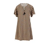Blutsgeschwister Minikleid Kaftan Wings - rainbow brush S