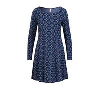 Blutsgeschwister Swing Lovers Kleid Damen Kleider blau Größe M Lifestyle Atmungsaktiv