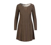 Blutsgeschwister Swing Lovers Kleid Damen Kleider braun Größe M Lifestyle Atmungsaktiv