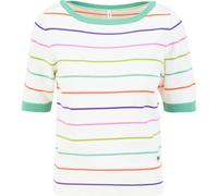 Blutsgeschwister Pretty Preppy Damen T-Shirt rainbow ribbons stripes L