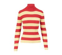 blutsgeschwister Rollkragenpullover Jazz & Chill Out (M001253-181-01995) stripe of desire red