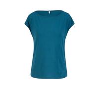 Blutsgeschwister Shirt Breezy Flowgirl - romantic nights petrol L