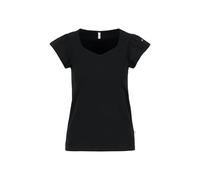 blutsgeschwister Shirt Charming V Neck (MPR001221-134-0012) bee black