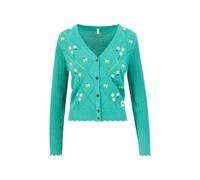 Blutsgeschwister Sommer Cardigan Sweet Soiree - shallow waters blue knit XS